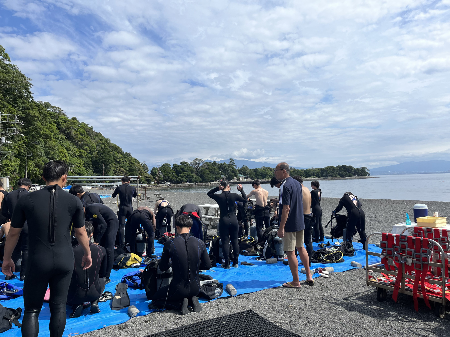 0601海浜実習2日目 午前講習